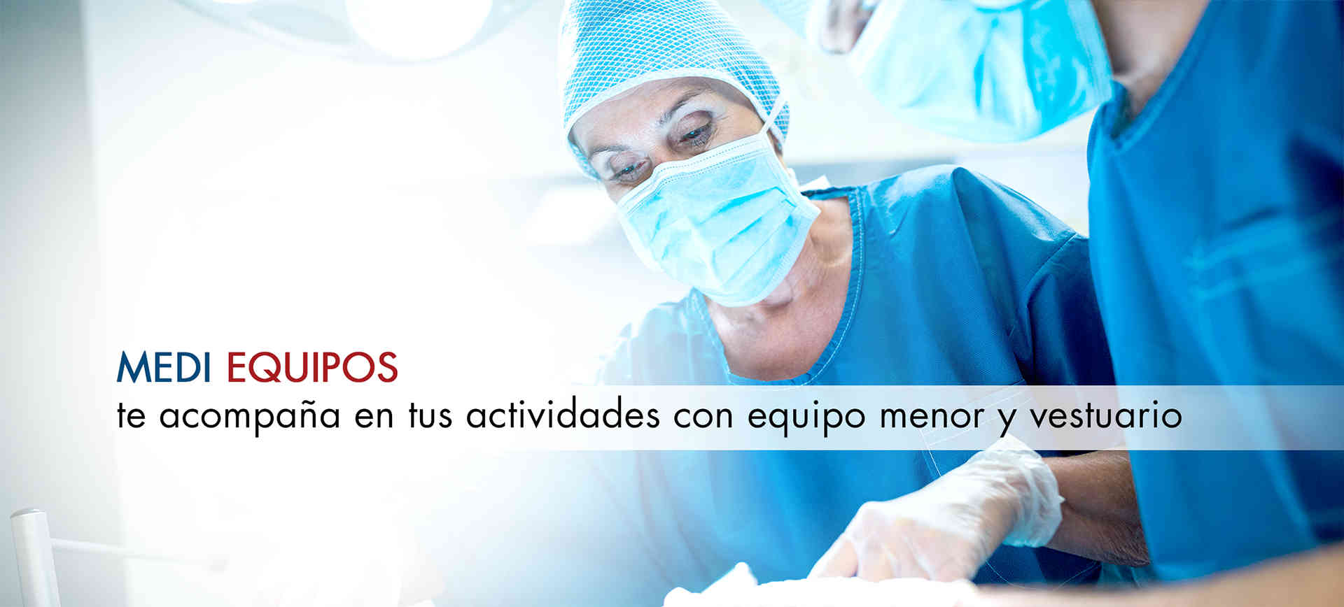 MEDI EQUIPOS te acompaña en tus actividades con equipo menor y vestuario
